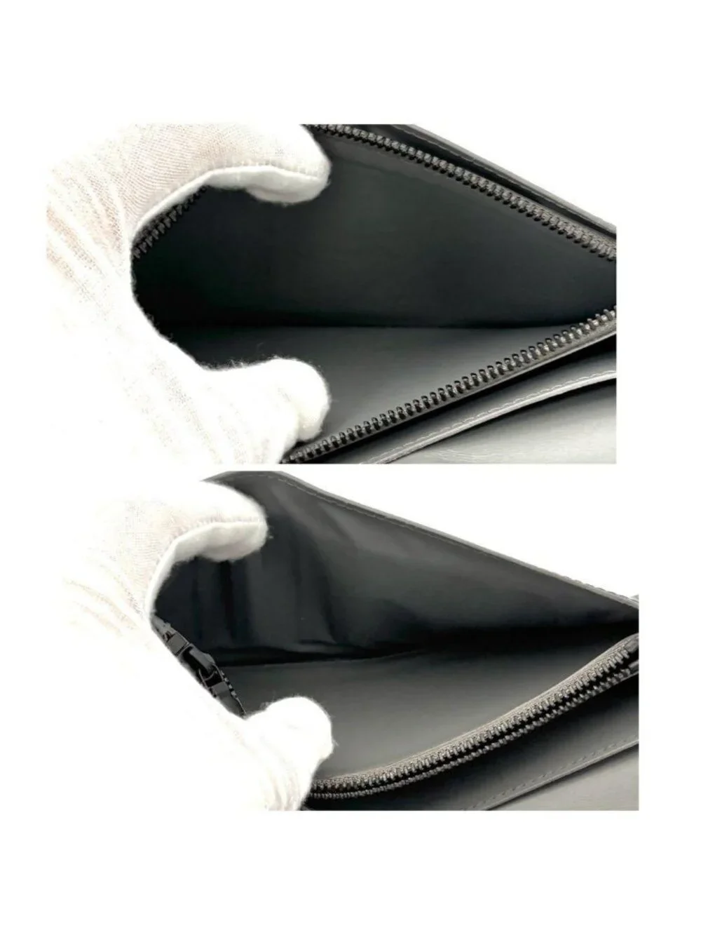 Louis Vuitton Wallet Portefeuille Brazza Monogram Shadow Gray